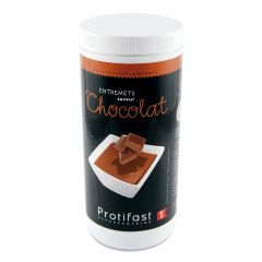 Dessert proteico al cioccolato. Ad elevato contenuto di proteine. 1 barattolo 500 g